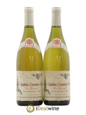 Chablis 1er Cru La Forest Vincent Dauvissat (Domaine)  2002 - Lot of 2 Bottles