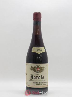 Barolo DOCG Boschis Giovanni 1974 - Lot of 1 Bottle