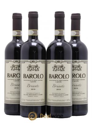 Barolo DOCG Brunate Boggione 2019 - Lot de 4 Bottles