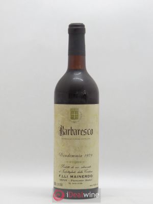 Barbaresco DOCG Mainerdo (sans prix de réserve) 1979 - Lot de 1 Bouteille