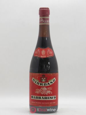 Barbaresco DOCG Giordano (no reserve) 1970 - Lot of 1 Bottle