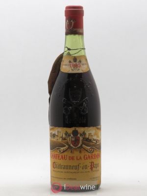 Châteauneuf-du-Pape Château de La Gardine Famille Brunel  1955 - Lot of 1 Bottle