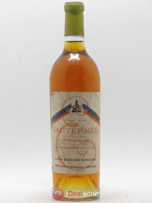 Sauternes Le Robinson Louis Eschenauer 1959 - Lot of 1 Bottle