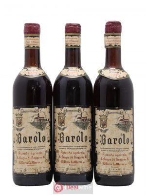 Barolo DOCG San Biagio 1973 - Lot of 3 Bottles