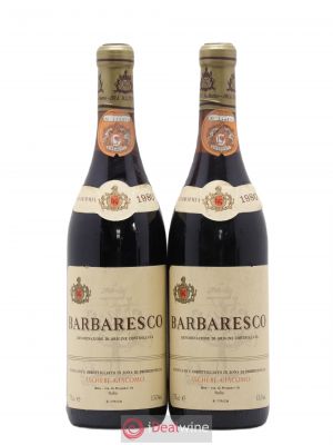 Barbaresco DOCG Ascheri Giacomo 1980 - Lot of 2 Bottles