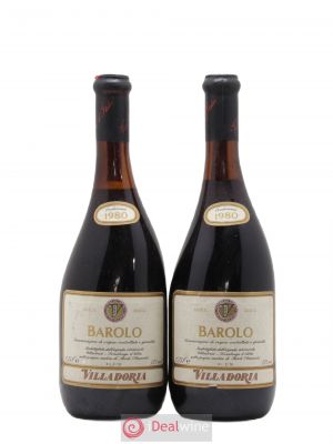 Barolo DOCG Villadoria 1980 - Lot of 2 Bottles