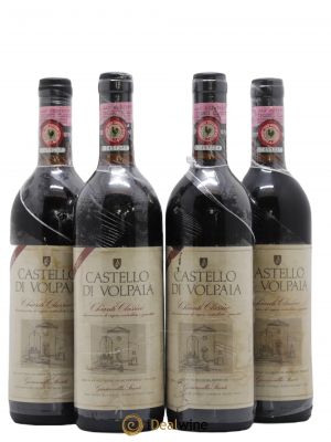 Chianti Classico DOCG Castello di Volpaia 1987 - Lot of 4 Bottles