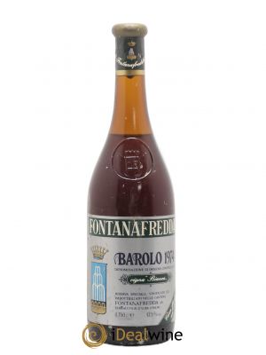 Barolo DOCG riserva speciale Vigna Bianca Fontanafredda 1974 - Lot de 1 Bouteille
