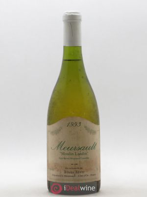 Meursault Moulin Landin Bruno Fèvre 1993 - Lot of 1 Bottle