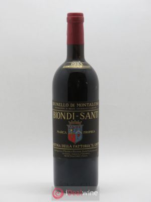 Brunello di Montalcino DOC Riserva Biondi-Santi  1983 - Lot de 1 Bouteille
