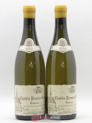 Chablis 1er Cru Butteaux Raveneau (Domaine)  2010 - Lot of 2 Bottles