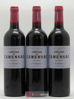 Château Camensac 5ème Grand Cru Classé  2009 - Lot of 3 Bottles