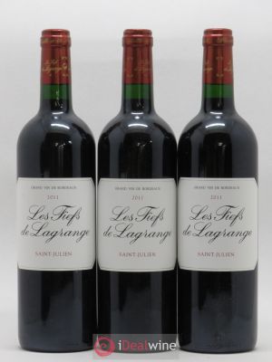 Les Fiefs de Lagrange Second Vin  2011 - Lot of 3 Bottles