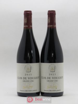 Clos de Vougeot Grand Cru Domaine Drouhin-Laroze  2011 - Lot of 2 Bottles