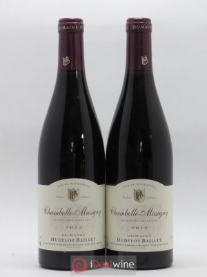 Chambolle-Musigny Hudelot Baillet 2012 - Lot of 2 Bottles