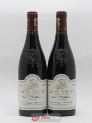 Aloxe-Corton Sous Chaillots Marchand 2010 - Lot of 2 Bottles