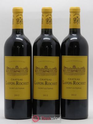 Château Lafon Rochet 4ème Grand Cru Classé  2012 - Lot of 3 Bottles