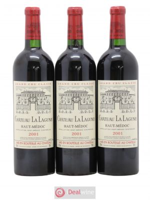 Château La Lagune 3ème Grand Cru Classé  2001 - Lot of 3 Bottles