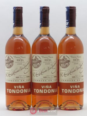 Rioja DOCa Vina Tondonia Rosado Gran Reserva Lopez de Heredia 2009 - Lot of 3 Bottles