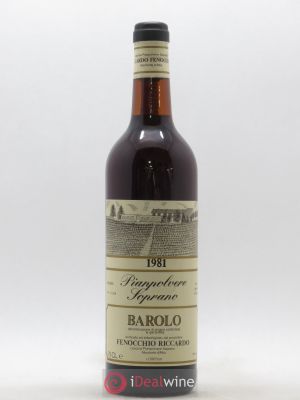 Barolo DOCG Pianpolere Soprano R. Fenocchio 1981 - Lot de 1 Bouteille