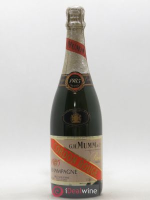 Champagne Cordon rouge Mumm 1985 - Lot de 1 Bouteille