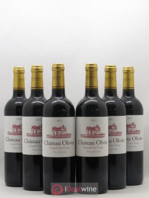 Château Olivier Cru Classé de Graves  2011 - Lot of 6 Bottles