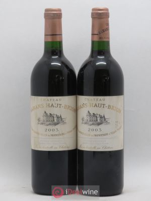 Clarence (Bahans) de Haut-Brion Second Vin  2003 - Lot de 2 Bouteilles