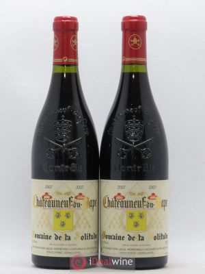 Châteauneuf-du-Pape Domaine de la Solitude 2007 - Lot of 2 Bottles