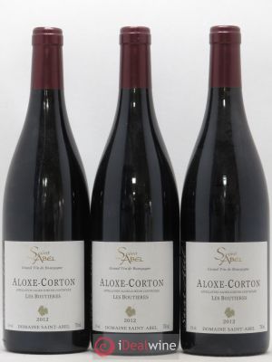 Aloxe-Corton Les Boutières Domaine Saint Abel 2012 - Lot of 3 Bottles