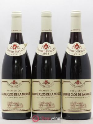 Beaune 1er Cru Clos de la Mousse Bouchard Père & Fils  2012 - Lot of 3 Bottles