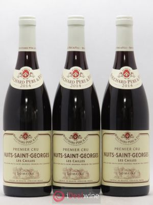 Nuits Saint-Georges 1er Cru Les Cailles Bouchard Père & Fils  2014 - Lot of 3 Bottles
