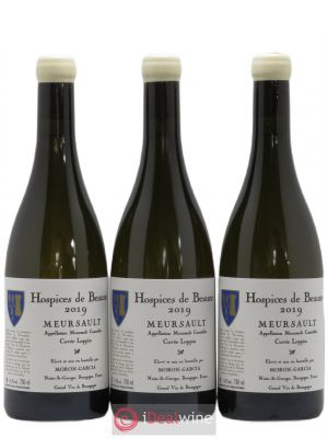 Meursault Cuvée Loppin Hospices de Beaune Domaine Moron-Garcia 2019 - Lot of 3 Bottles