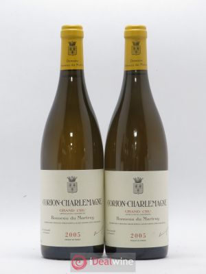 Corton-Charlemagne Grand Cru Bonneau du Martray (Domaine)  2005 - Lot of 2 Bottles