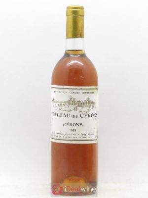 Cérons Château De Cerons 1989 - Lot of 1 Bottle