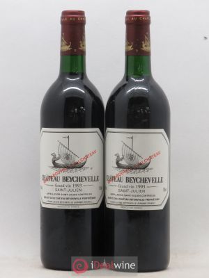 Château Beychevelle 4ème Grand Cru Classé  1993 - Lot of 2 Bottles