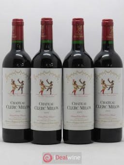 Château Clerc Milon 5ème Grand Cru Classé  2002 - Lot of 4 Bottles