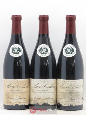 Aloxe-Corton 1er Cru Les Chaillots Louis Latour (Domaine)  2009 - Lot of 3 Bottles