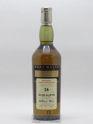 Glen Albyn 26 years 1975 Of. Rare Malts Selection Natural Cask Strengh - bottled 2002 Limited Edition   - Lot of 1 Bottle