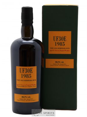 UF30E 27 years 1985 Velier Stock of 3 barrels Casks n°10548-552-553 - bottled 2012 Limited Edition 814 Bottles   - Lot of 1 Bottle