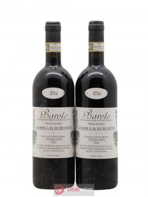 Barolo DOCG Monvigliero Comm. Giovan Battista Burlotto  2014 - Lot of 2 Bottles