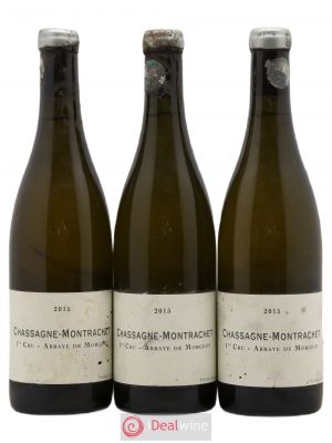 Chassagne-Montrachet 1er Cru Abbaye de Morgeot Domaine de Chassorney - Frédéric Cossard  2015 - Lot of 3 Bottles