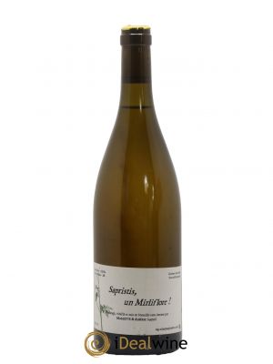 Vin de France Sapristis, un Mirliflore Domaine Mariette et Albéric Dietrich 2021 - Lot de 1 Bouteille