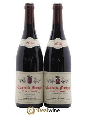 Chambolle-Musigny 1er Cru Les Charmes Ghislaine Barthod  2015 - Lot of 2 Bottles