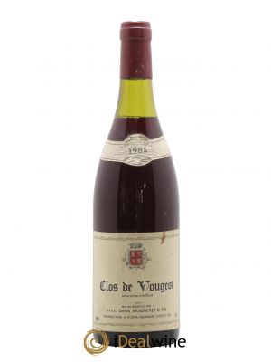 Clos de Vougeot Grand Cru Domaine Denis Mugneret 1985 - Lot de 1 Bottle