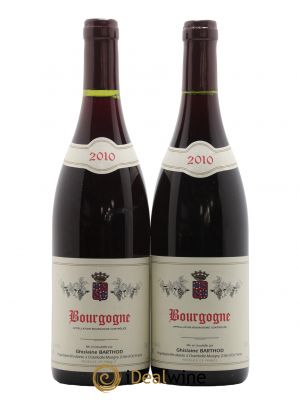 Bourgogne Ghislaine Barthod  2010 - Lot of 2 Bottles