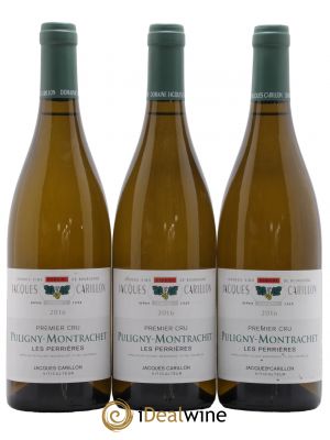 Puligny-Montrachet 1er Cru Les Perrières Jacques Carillon (Domaine) 2016 - Lot de 3 Bottles