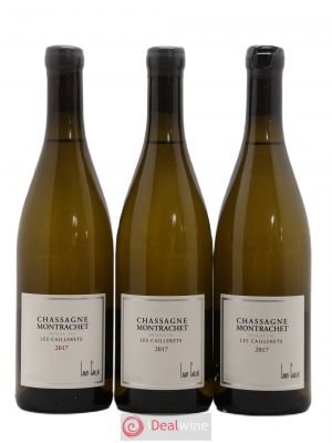 Chassagne-Montrachet 1er Cru Les Caillerets Lamy Caillat 2017 - Lot of 3 Bottles