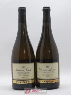 Chablis Grand Cru Les Blanchots Domaine Laroche  2005 - Lot of 2 Bottles