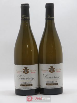 Vouvray Moelleux Réserve Clos Naudin - Philippe Foreau  2016 - Lot of 2 Bottles