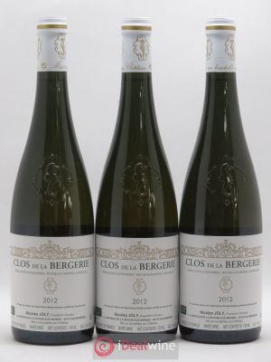Savennières Roche aux Moines Clos de la Bergerie Vignobles de la Coulée de Serrant - Nicolas Joly  2012 - Lot of 3 Bottles
